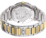  Shop Authentic Salvatore Ferragamo Sapphire Silver Dial Two Tone Steel Strap Watch for Men - SFHP00520 - Luxxuri