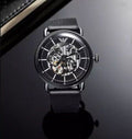  Shop Authentic Emporio Armani Aviator Chronograph Black Dial Black Leather Strap Watch For Men - AR60028 - Luxxuri