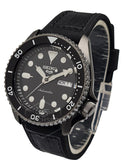  Shop Authentic Seiko 5 Sport Automatic Black Dial Black Silicone Strap Watch For Men - SRPD65K3 - Luxxuri