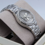  Shop Authentic Michael Kors Lennox Quartz Silver Dial Silver Steel Strap Watch For Women - MK7234 - Luxxuri