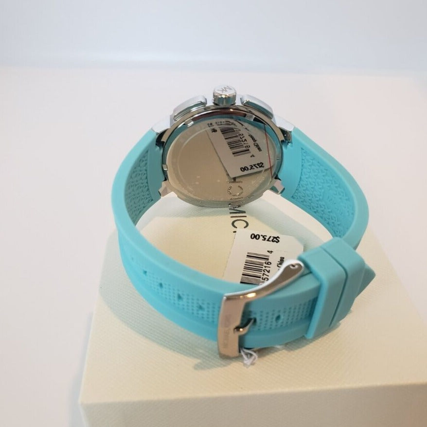  Shop Authentic Michael Kors Sidney Multifunction Analog White Dial Turquoise Silicone Strap Watch For Women - MK7246 - Luxxuri