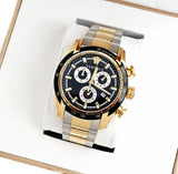  Shop Authentic Versace V-Ray Chronograph Black Dial Two Tone Steel Strap Watch For Men - VE2I00421 - Luxxuri