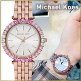  Shop Authentic Michael Kors Darci Pave Silver Dial Rose Gold Steel Strap Watch For Women - MK4517 - Luxxuri