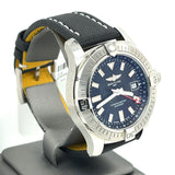  Shop Authentic Breitling Avenger Automatic GMT 43 Black Dial Black Nylon Strap Watch for Men - A32397101B1X1 - Luxxuri