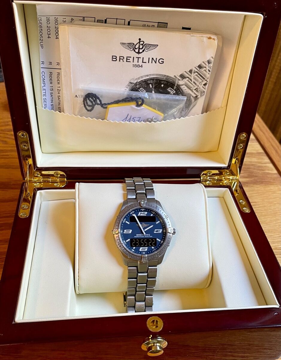  Shop Authentic Breitling Aerospace Evo Blue Dial Silver Steel Strap Watch for Men - E79363101C1E1 - Luxxuri