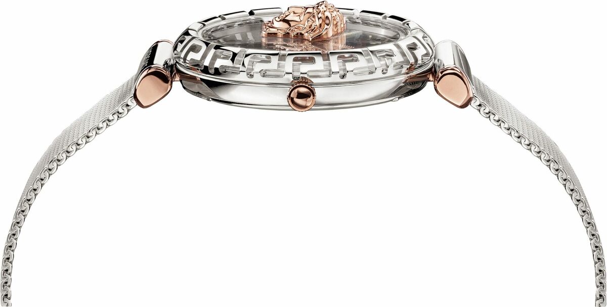  Shop Authentic Versace Palazzo Empire Silver Dial Silver Mesh Bracelet Watch for Women - VEDV00419 - Luxxuri