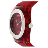  Shop Authentic Gucci Sync XXL Quartz Red Dial Red Rubber Strap Unisex Watch -  YA137103 - Luxxuri