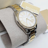  Shop Authentic Michael Kors Kacie Three Hand Silver Dial Two Tone Steel Strap Watch for Women - MK6931 - Luxxuri