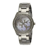  Shop Authentic Guess G Twist Diamonds Purple Dial Black Steel Strap Watch For Women - W1201L4 - Luxxuri
