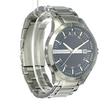  Shop Authentic Armani Exchange Hampton Chronograph Blue Dial Silver Steel Strap Watch For Men - AX2132 - Luxxuri