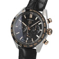 Shop Authentic Tag Heuer Carrera Chronograph Black Dial Black Leather Strap Watch for Men - CBN2A5A.FC6481 - Luxxuri