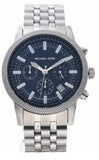  Shop Authentic Michael Kors Hutton Chronograph Blue Dial Blue Steel Strap Watch For Men - MK8952 - Luxxuri