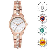  Shop Authentic Michael Kors Runway Mercer Mother of Pearl White Dial Two Tone Steel Strap Watch For Women - MK6674 - Luxxuri