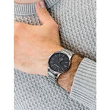  Shop Authentic Emporio Armani Renato Quartz Black Dial Silver Steel Strap  Watch For Men - AR11118 - Luxxuri