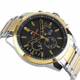  Shop Authentic Tommy Hilfiger Decker Chronograph Black Dial Two Tone Steel Strap Watch for Men - 1791559 - Luxxuri