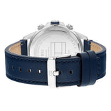  Shop Authentic Tommy Hilfiger Lars Chronograph Blue Dial Blue Leather Strap Watch For Men - 1792063 - Luxxuri