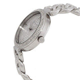  Shop Authentic Michael Kors Catelyn Quartz Crystals Silver Dial Silver Steel Strap Watch For Women - MK4675 - Luxxuri