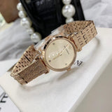  Shop Authentic Emporio Armani Gianni T Bar Quartz Rose Gold Dial Rose Gold Steel Strap Watch For Women - AR11342 - Luxxuri
