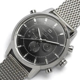 Shop Authentic Tommy Hilfiger Harrison Quartz Grey Dial Silver Mesh Bracelet Watch for Men - 1790877 - Luxxuri