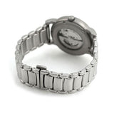  Shop Authentic Emporio Armani Meccanico Automatic Skeleton Black Dial Silver Steel Strap Watch For Men - AR60021 - Luxxuri