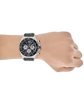  Shop Authentic Breitling Super Chronomat B01 44 Black Dial Black Rubber Strap Watch for Men - AB0136251B1S1 - Luxxuri