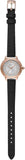  Shop Authentic Emporio Armani Mia Three Hand Crystals Silver Dial Black Leather Strap Watch For Women - AR11631 - Luxxuri