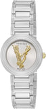  Shop Authentic Versace Virtus Quartz White Dial Silver Steel Strap Watch For Women - VET300621 - Luxxuri