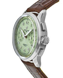  Shop Authentic Breitling Premier B09 Chronograph 40 Green Dial Brown Leather Strap Watch for Men - AB0930D31L1P1 - Luxxuri