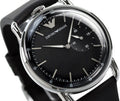  Shop Authentic Emporio Armani Aviator Quartz Black Dial Black Leather Strap Watch For Men - AR11336 - Luxxuri