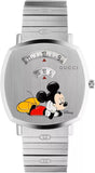  Shop Authentic Gucci Grip x Disney Quartz Silver Dial Silver Steel Strap Unisex Watch - YA157419 - Luxxuri