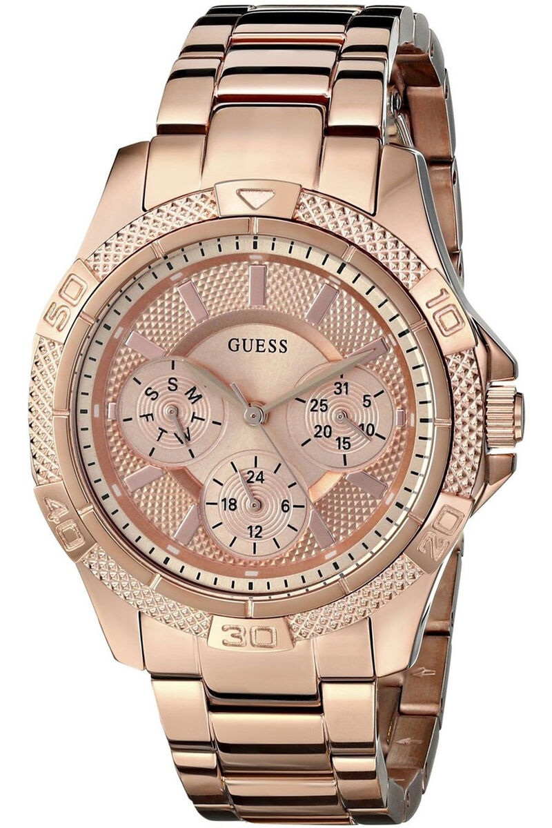  Shop Authentic Guess Phantom Mini Rose Gold Dial Rose Gold Steel Strap Watch for Women - W0235L3 - Luxxuri