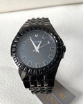  Shop Authentic Bulova Crystal Collection Phantom Black Dial Black Steel Strap Watch for Men - 98A240 - Luxxuri