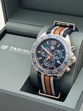  Shop Authentic Tag Heuer Formula 1 Quartz Chronograph Blue Dial Two Tone NATO Strap Watch for Men - CAZ1010.FC8196 - Luxxuri