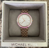  Shop Authentic Michael Kors Darci Pave Silver Dial Rose Gold Steel Strap Watch For Women - MK4517 - Luxxuri