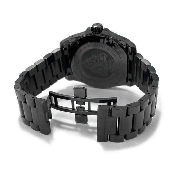 Shop Authentic Gucci Dive Quartz Black Dial Black Steel Strap Watch For Men - YA136213 - Luxxuri