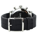  Shop Authentic Calvin Klein City Chronograph Black Dial Black Leather Strap Watch for Men - K2G271C3 - Luxxuri