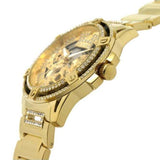  Shop Authentic Guess Queen Quartz Gold Dial Gold Steel Strap Watch For Men - GW0497G2 - Luxxuri
