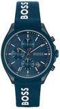  Shop Authentic Hugo Boss Velocity Chronograph Blue Dial Blue Rubber Strap Watch For Men - 1514061 - Luxxuri