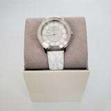  Shop Authentic Michael Kors Runway Three Hand White Dial White Leather Strap Watch For Women - MK6998 - Luxxuri