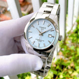  Shop Authentic Tissot Gentleman Powermatic 80 Silicium Ice Blue Silver Steel Strap Watch For Men - T127.407.11.351.00 - Luxxuri