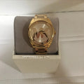  Shop Authentic Michael Kors Janelle Gold Dial Gold Steel Strap Watch For Women - MK7086 - Luxxuri