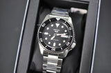  Shop Authentic Seiko 5 Sports SKX Automatic Black Dial Silver Steel Strap Watch For Men - SRPK29K1 - Luxxuri