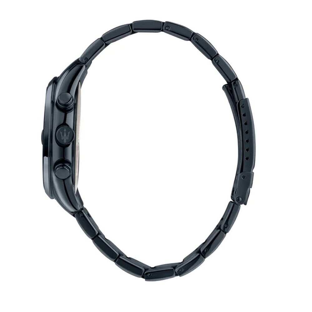  Shop Authentic Maserati SFIDA Chronograph Blue Dial Blue Steel Strap Watch For Men - R8873640023 - Luxxuri