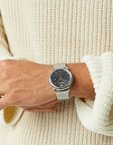  Shop Authentic Emporio Armani Luigi Analog Black Dial Silver Mesh Bracelet Watch For Men - AR11272 - Luxxuri