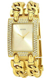  Shop Authentic Guess MOD Heavy Metal Diamonds Gold Dial Gold Steel Strap Watch for Women - W0072L1 - Luxxuri