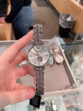  Shop Authentic Emporio Armani Gianni T-Bar Automatic Silver Dial Silver Steel Strap Watch For Women - AR60022 - Luxxuri