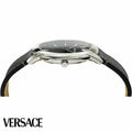  Shop Authentic Versace V Urban Black Dial Black Leather Strap Watch for Men - VELQ00119 - Luxxuri