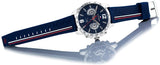  Shop Authentic Tommy Hilfiger Decker Blue Dial Blue Rubber Strap Watch for Men - 1791476 - Luxxuri
