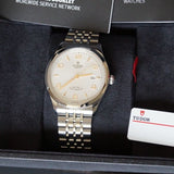  Shop Authentic Tudor 1926 Automatic Silver Dial Silver Steel Strap Watch for Men - M91650-0001 - Luxxuri