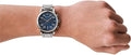  Shop Authentic Emporio Armani Luigi Chronograph Blue Dial Silver Steel Strap Watch For Men - AR11132 - Luxxuri